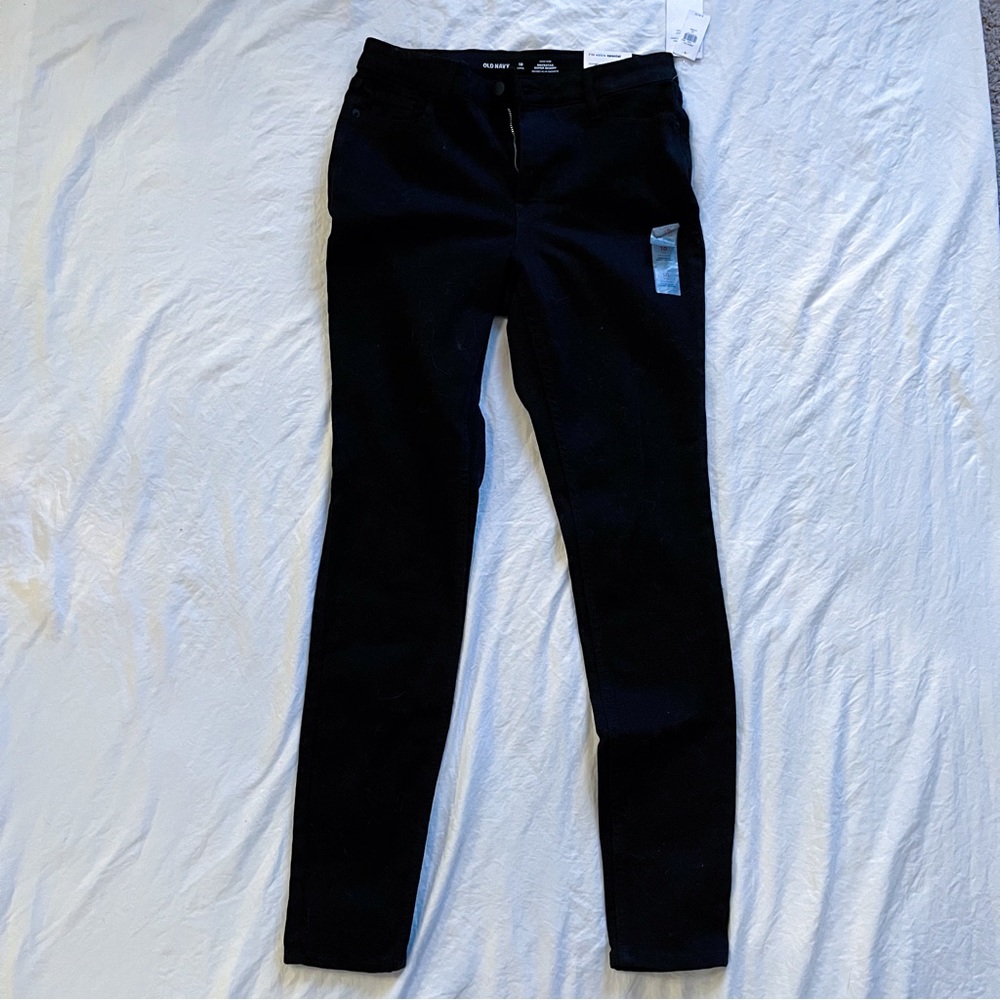 Black Rockstar Skinny Jeans - size 10 Long